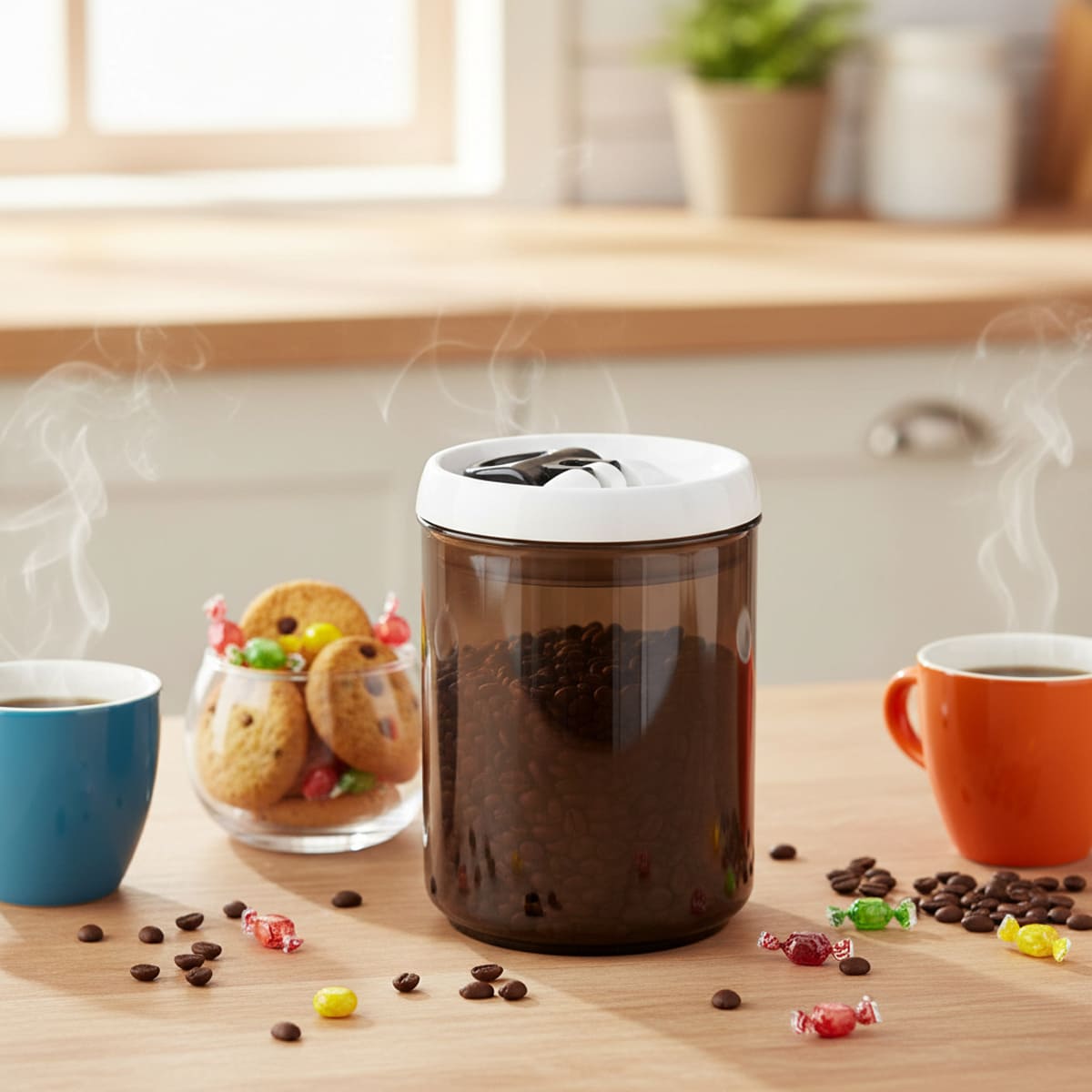 

Контейнер для хранения кофейных зерен Leifheit Fresh&Easy 1,4л