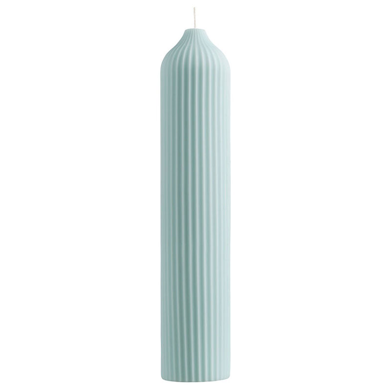 Свеча декоративная Tkano Edge 25,5см, цвет мятный декоративная мастика для создания текстурного слоя terraco
