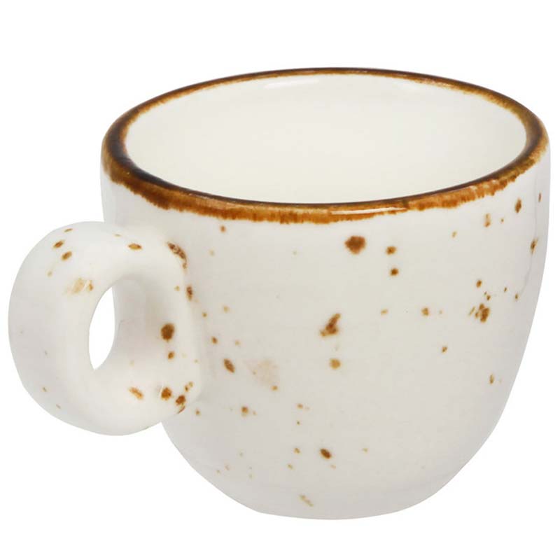 Чашка кофейная Petye Rustics, цвет белый Petye MB-ESC-80-RST-WHT - фото 1