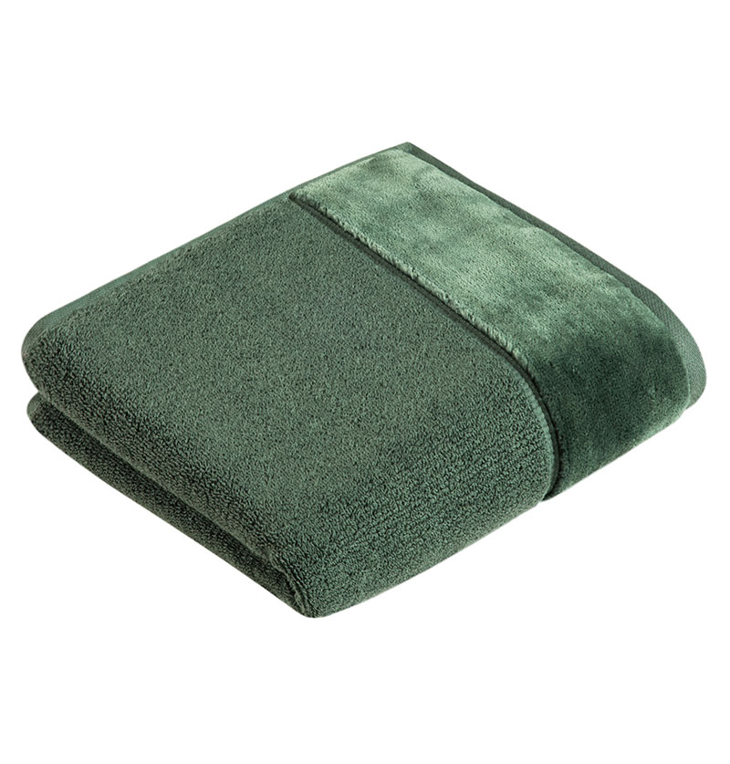Полотенце Vossen Pure 50x100см, цвет зеленый полотенце ажур зеленый чай р 70х140
