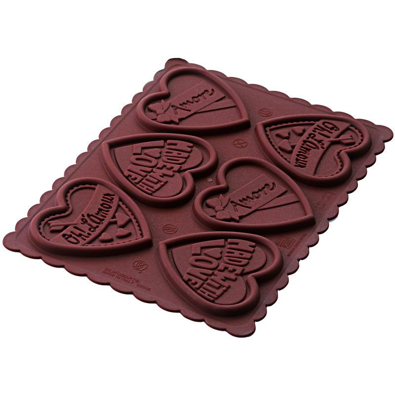 

Форма для печенья Silikomart Cookie Love Slim, Коричневый