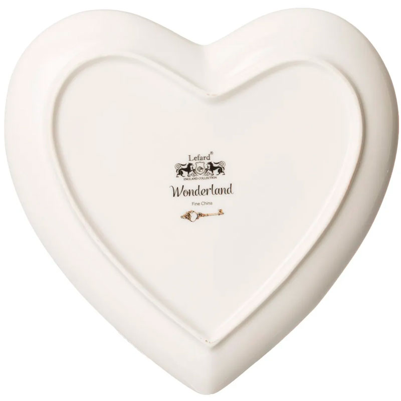 

Тарелка-сердце Lefard Wonderland Алиса 15x2см