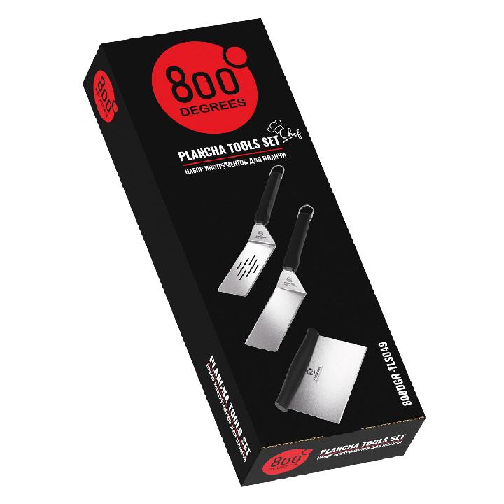 Набор инструментов для планчи и гриддла 800 Degrees Plancha Tools Set
