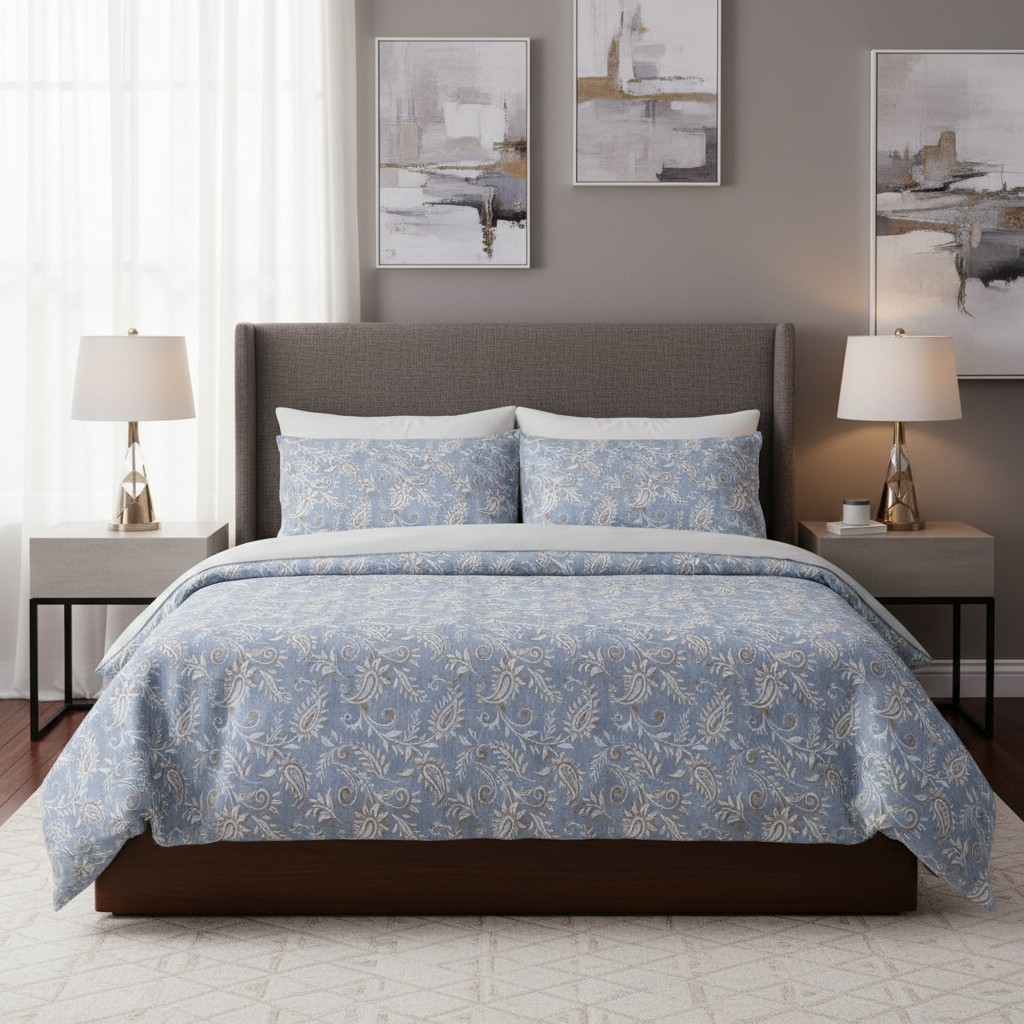 

Комплект постельного белья семейный Lameirinho Washi