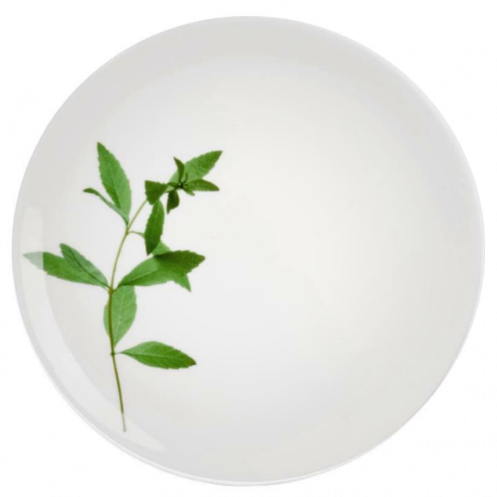 

Тарелка Asa Selection A Table Листья 26,5см, Белый