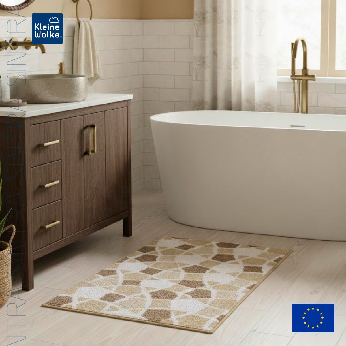 Коврик для ванной комнаты Kleine Wolke Sintra 60х90см