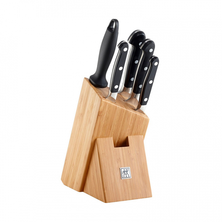 Набор кухонных ножей в подставке Zwilling Pro, 6 предметов набор кухонных ножей zwilling all star 2 предмета