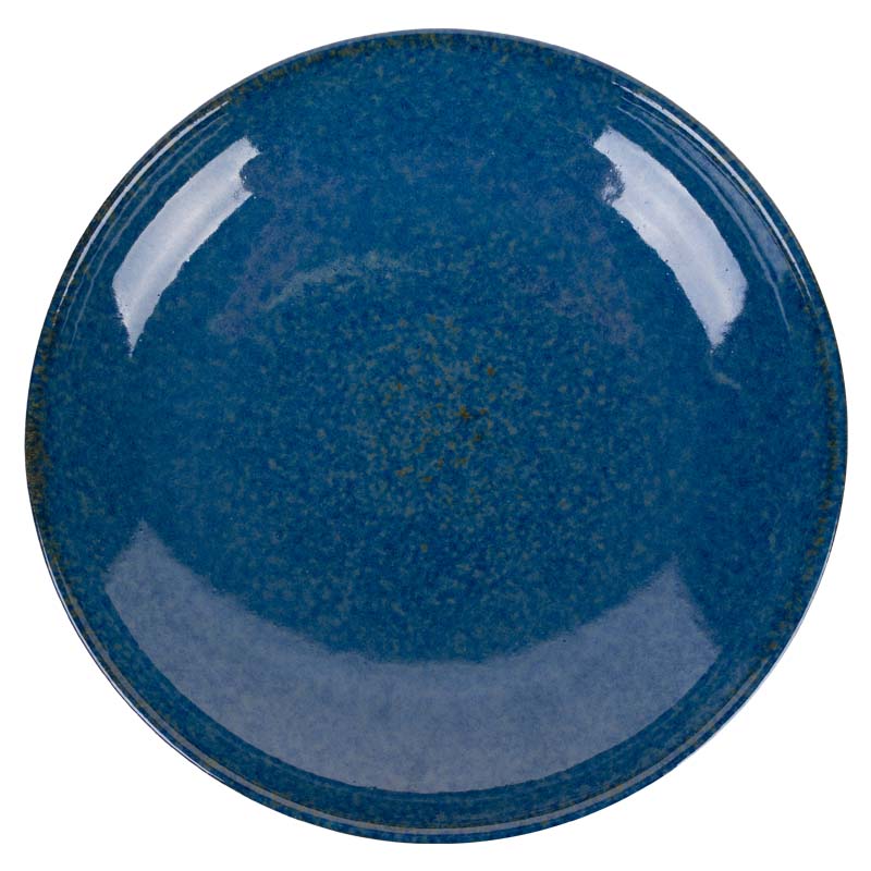 Тарелка оригинальная глубокая Kenai Ceramics Azores Fogu Kenai Ceramics AZ_24_ГЛ_FO, цвет синий - фото 4