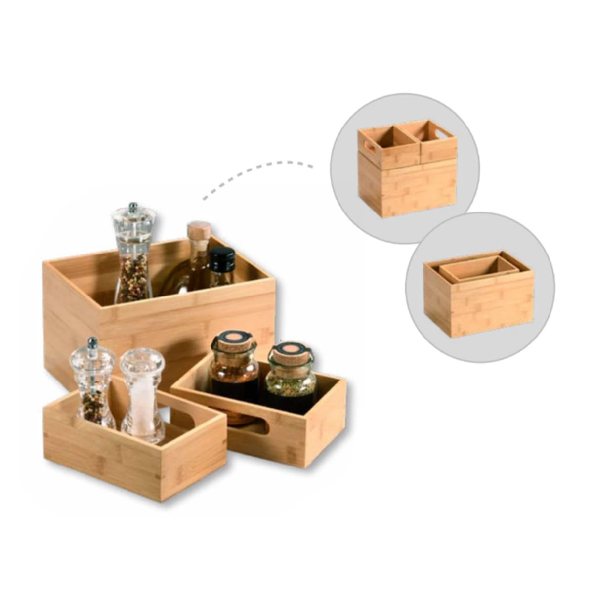 

Набор ящиков для разных целей Kesper