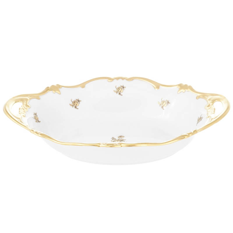 Хлебница Weimar Porzellan Роза Золотая 20940₽