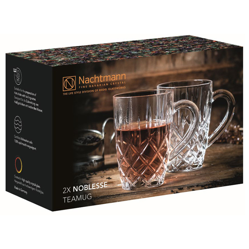 Набор кружек для горячих напитков Nachtmann Hot Beverages 347мл, 2шт Nachtmann 103771, цвет прозрачный - фото 4