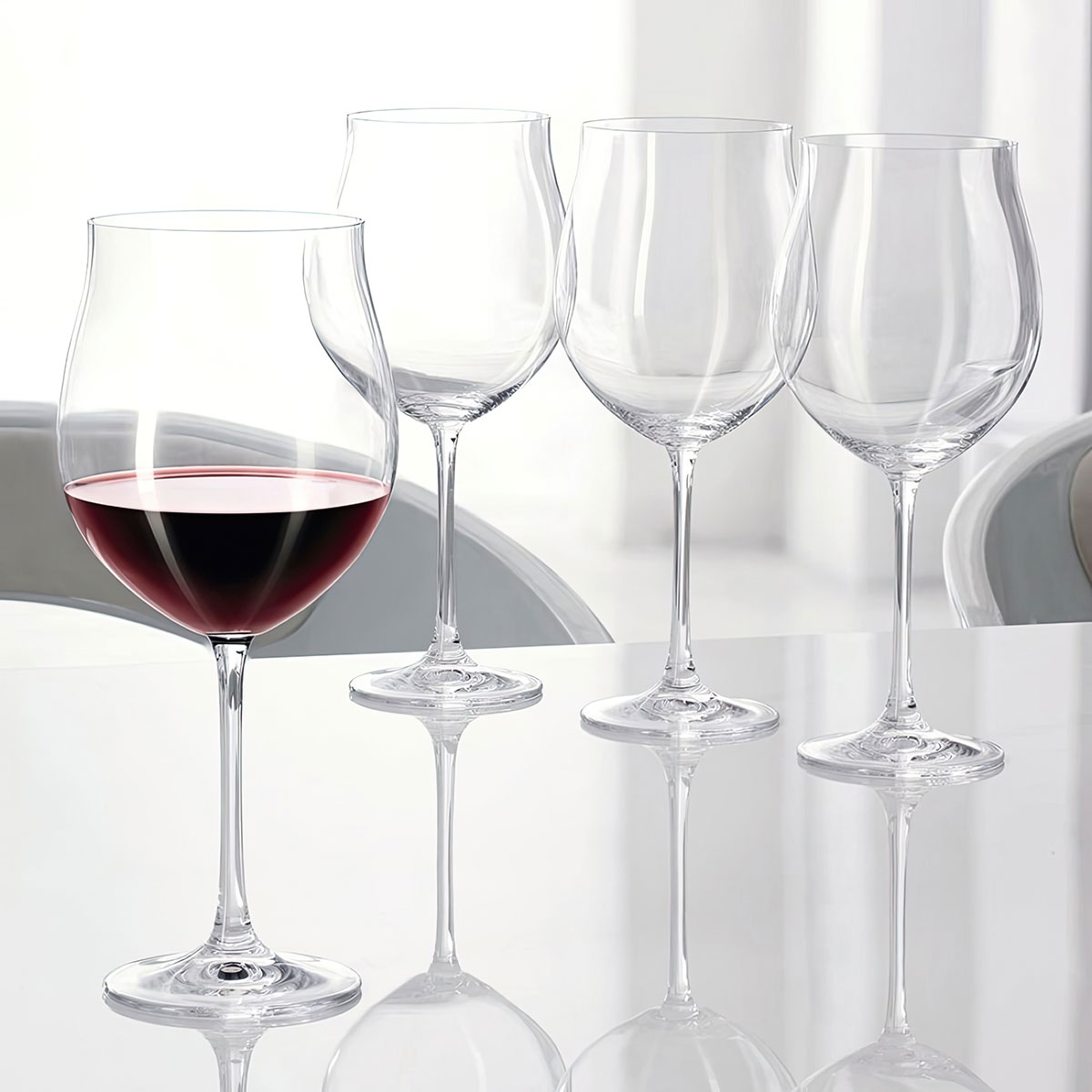 Набор бокалов для вина Nachtmann Vivendi 897мл, 4шт Nachtmann 85693, цвет прозрачный - фото 2