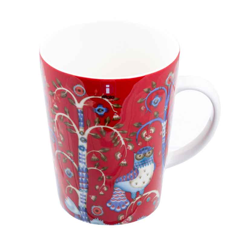Чашка чайная Iittala Taika 400мл, цвет красный