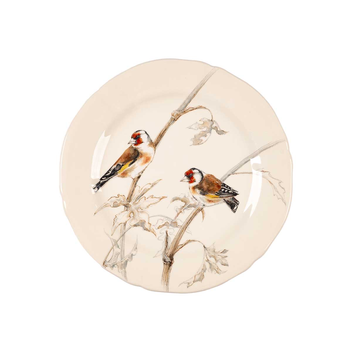 Тарелка десертная Gien Oiseaux Foret Щегол 5040₽