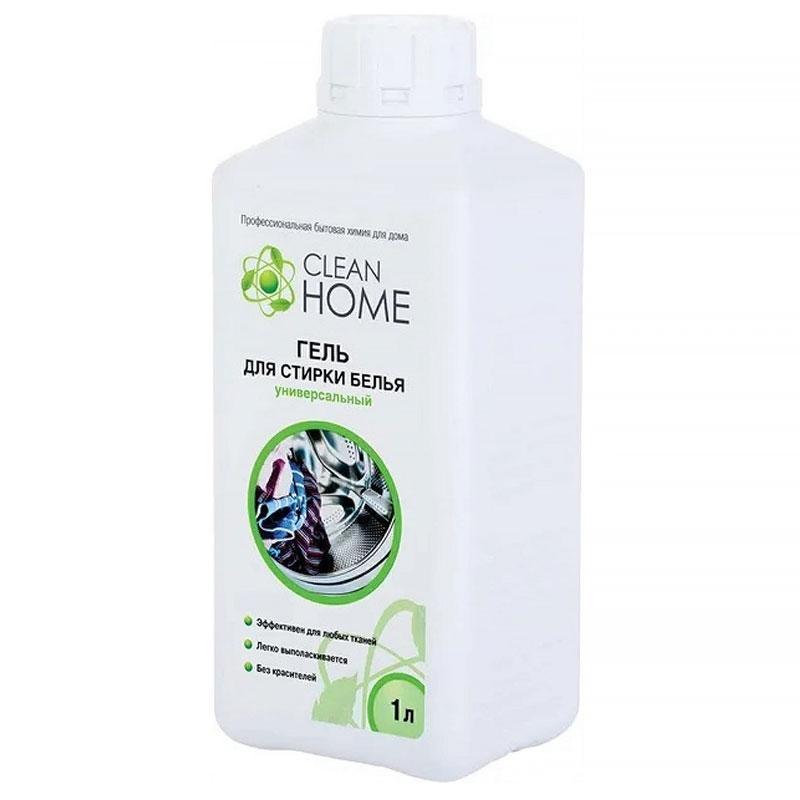 Гель для стирки универсальный Clean Home Home Clean Home 379, цвет прозрачный - фото 1