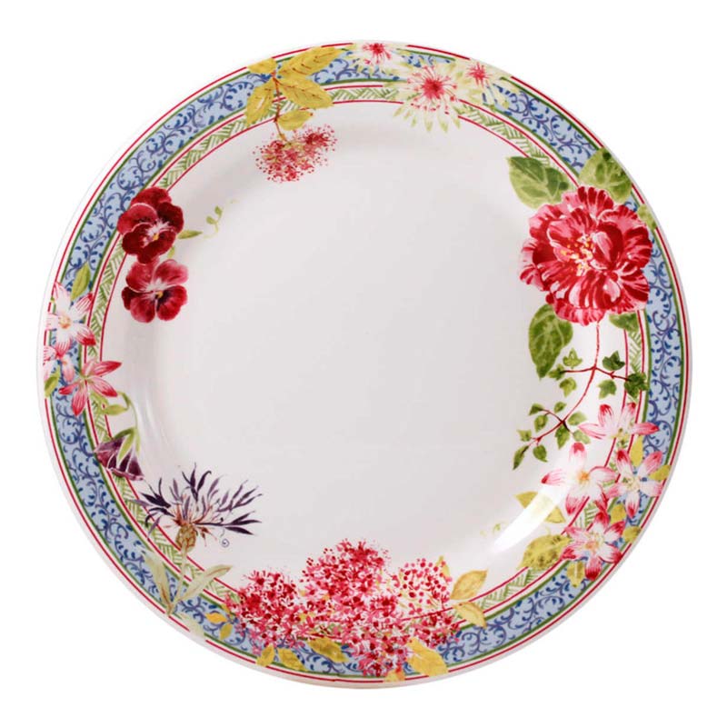 

Тарелка обеденная Gien Millefleurs 27,4см, Многоцветие