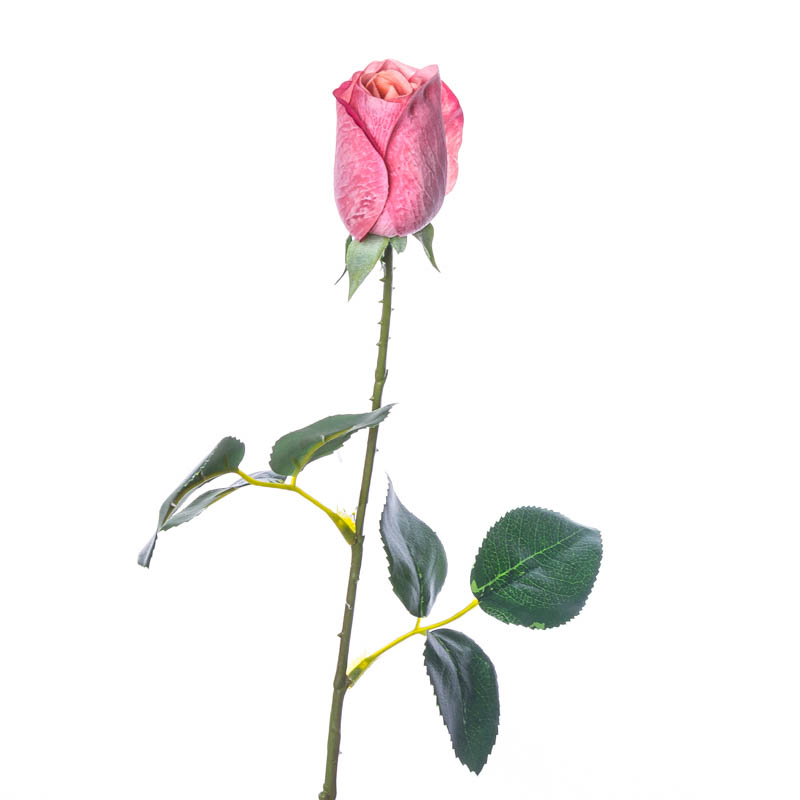 Искусственные цветы Silk-ka Роза 55см, цвет розовый Silk-ka 127018 - фото 1