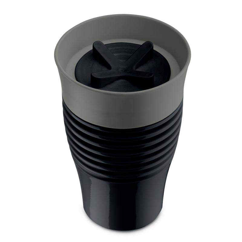 

Термокружка Koziol Safe To Go, цвет серый