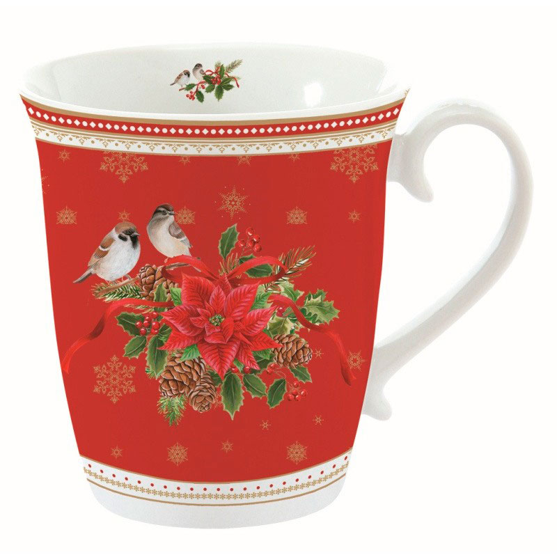 

Кружка 275мл Easy Life Spirit Of Xmas в подарочной коробке, цвет красный