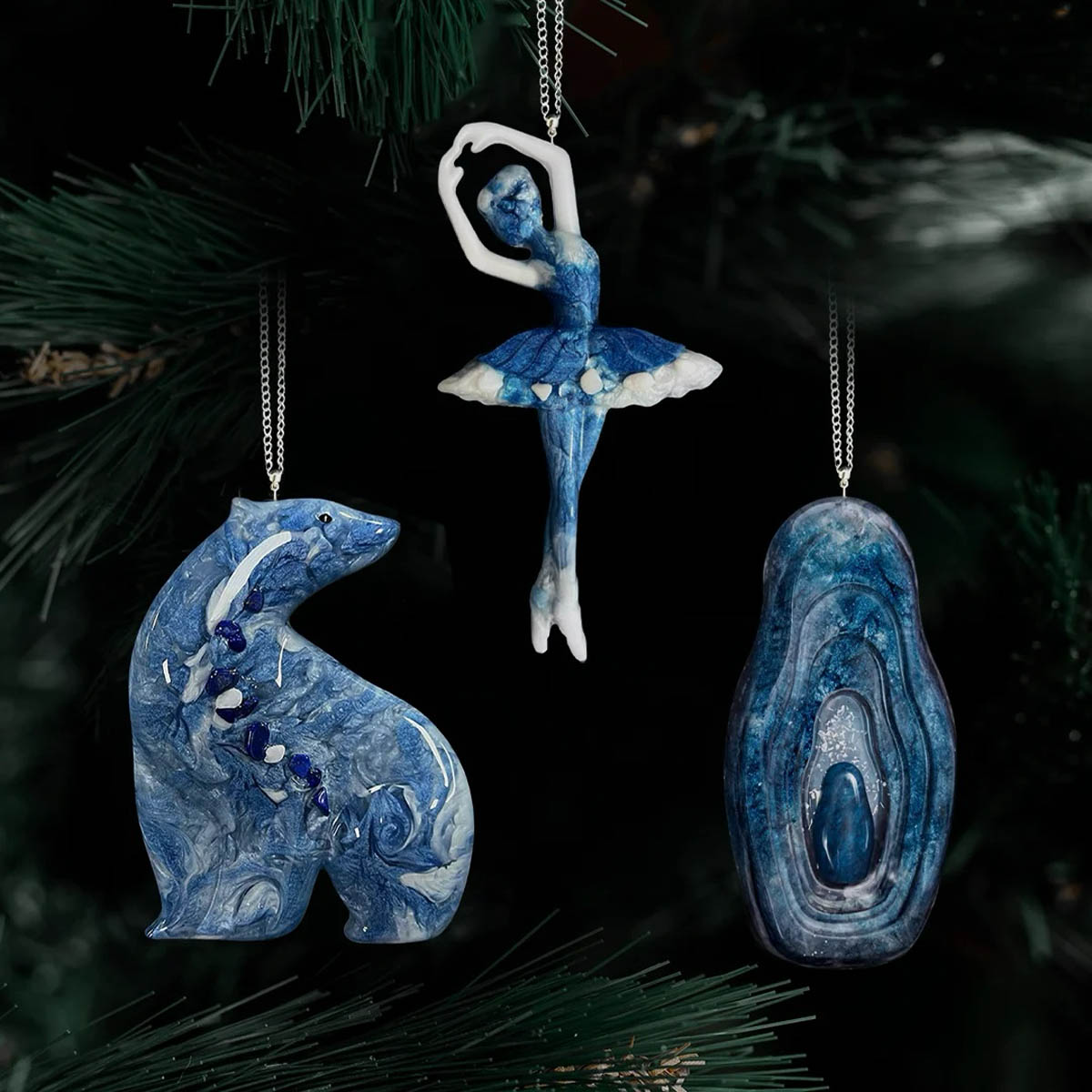 

Набор елочных игрушек Incrua Русский Сет, содалит