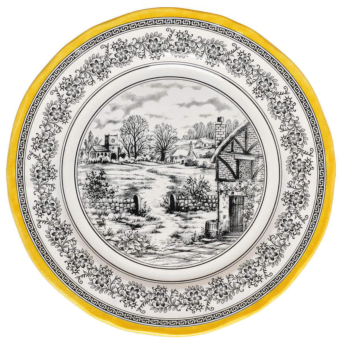 Тарелка обеденная Grace By Tudor England Halcyon для обруча диаметром 70 см grace dance фиолетовый серебристый