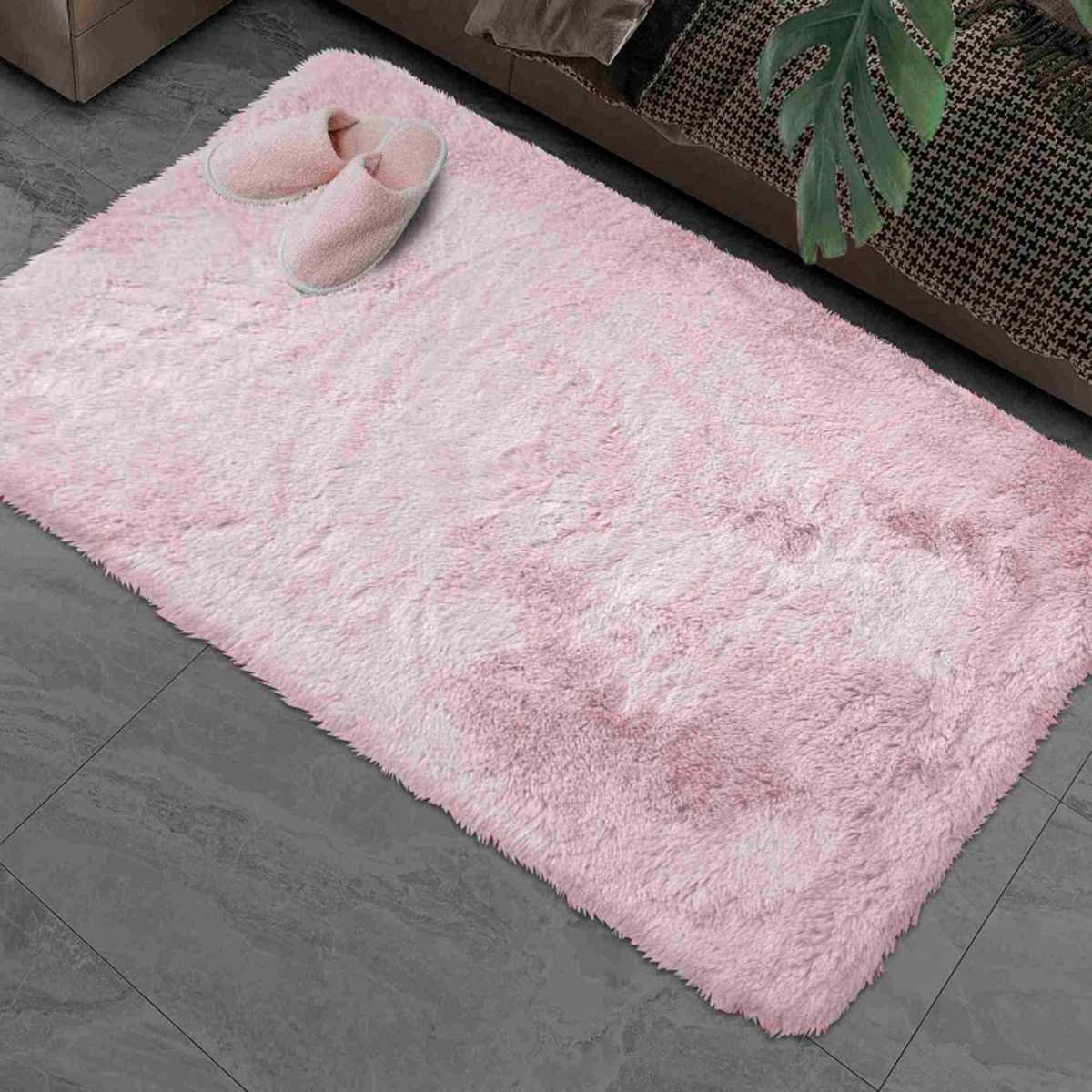 Коврик меховой Shahintex 150x200см фламинго 25 S