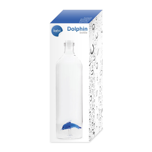 Бутылка для воды Balvi Dolphin 1,2л Balvi 26545, цвет прозрачный - фото 2