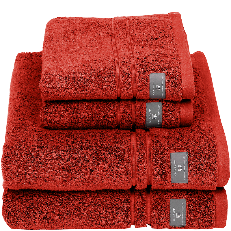 

Полотенце махровое Gant Home Premium Terry 70x140см, цвет темно-оранжевый