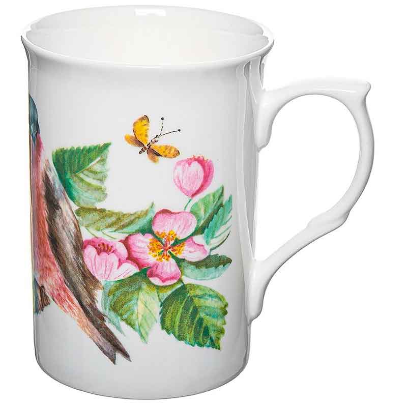 

Кружка Rose of England Птички в цветах шиповника, Разноцветный