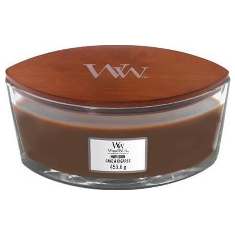 

Свеча ароматическая Woodwick Хьюмидор, 9см