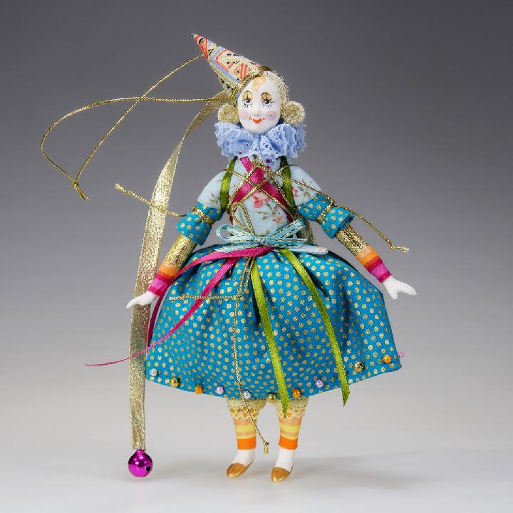 Елочная игрушка Кукольная мастерская на Ланском Клоунесса