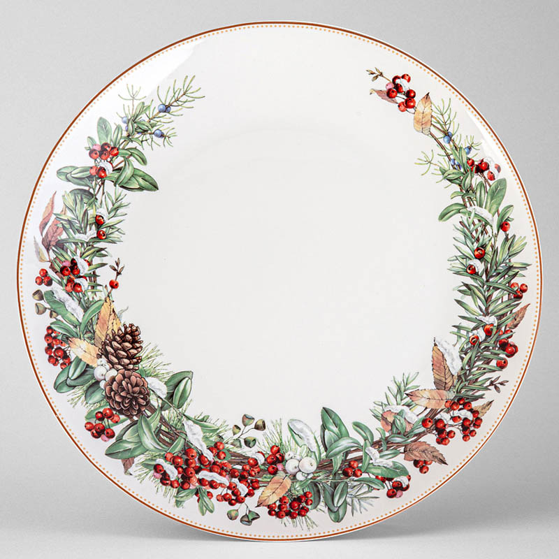 

Тарелка обеденная Lefard Морозко 27см