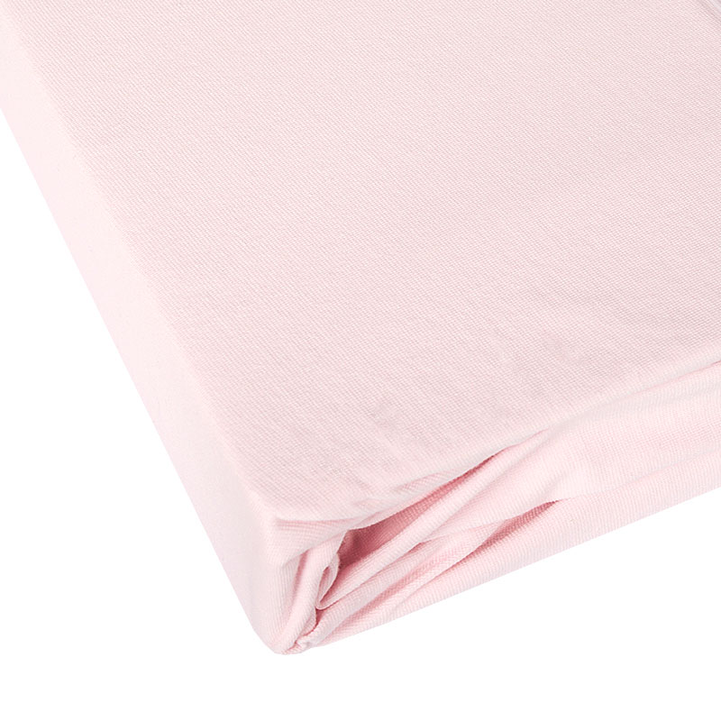 Простыня на резинке 1,5-спальная Janine Elastic 150x200см, цвет светло-розовый простыня de luxe клюквенный р 2 0 сп
