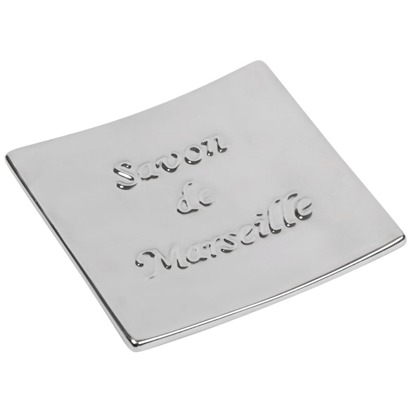 

Мыльница Spirella Savon De Marseille, цвет серебряный