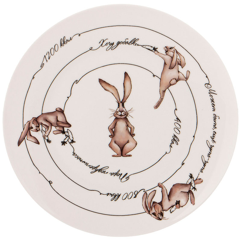 

Тарелка закусочная Lefard Счастье есть