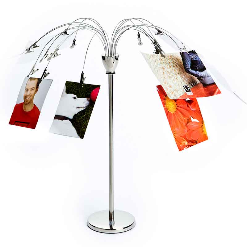 

Подставка для фотографий Umbra Fotofalls настольная, Металлик