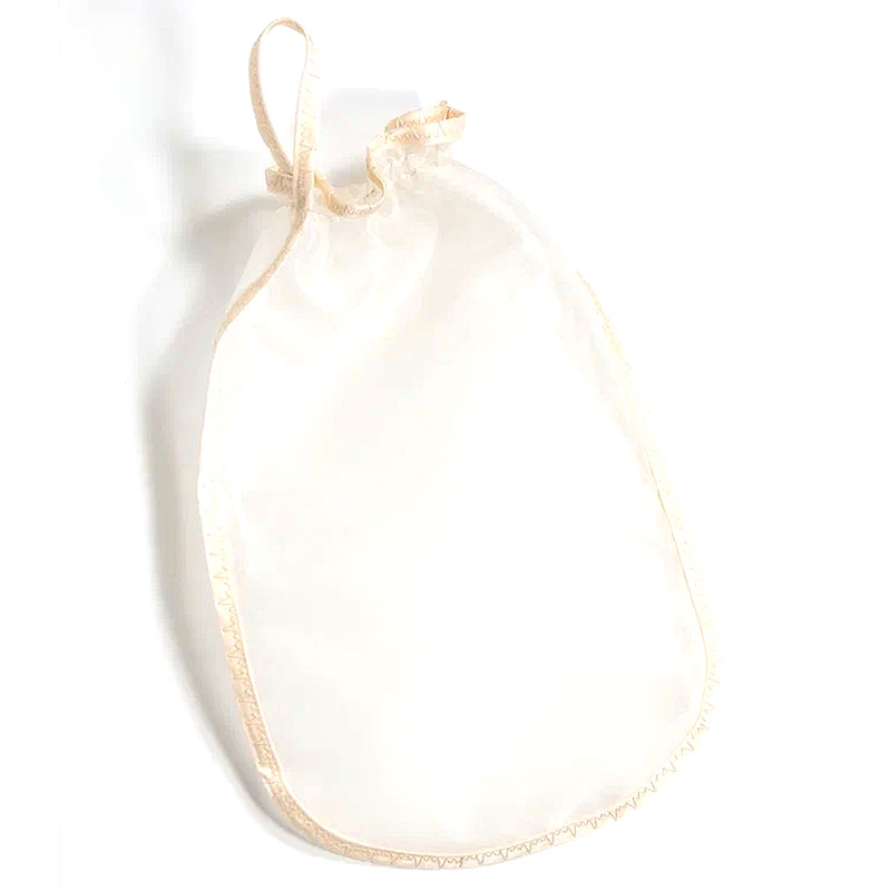 Варежка для пилинга шелковая Silk Care Beauty Face варежка для умывания 12 5 × 10 см с подвесом белый