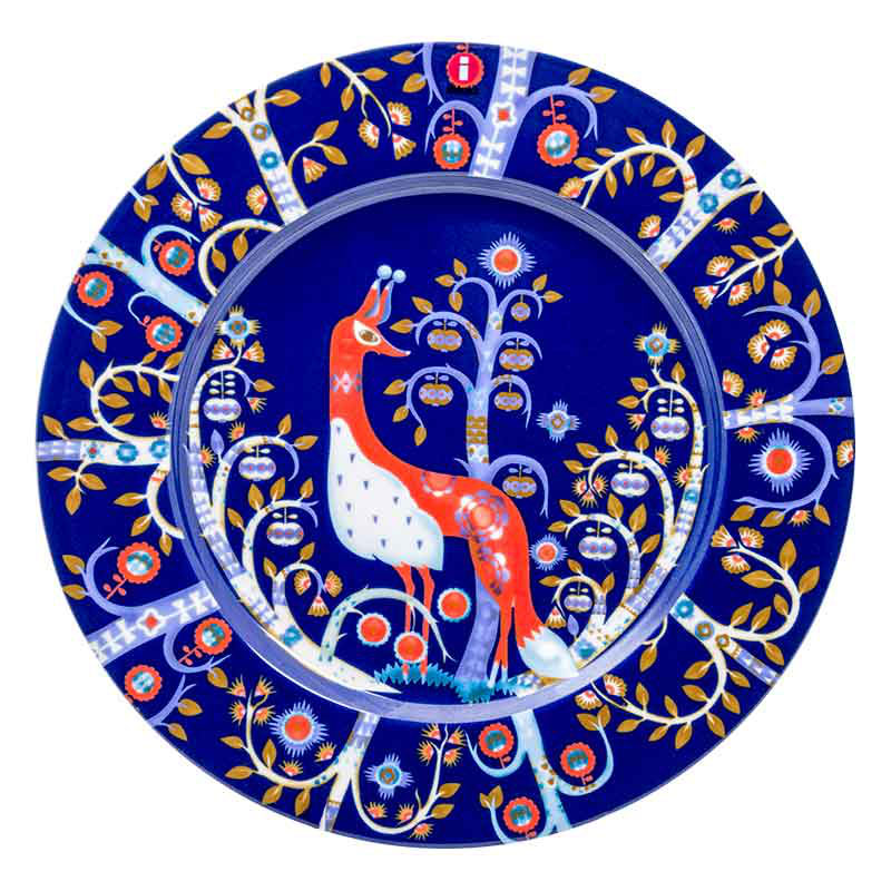 Тарелка Iittala Taika 22см, цвет синий Iittala 1012442 - фото 1