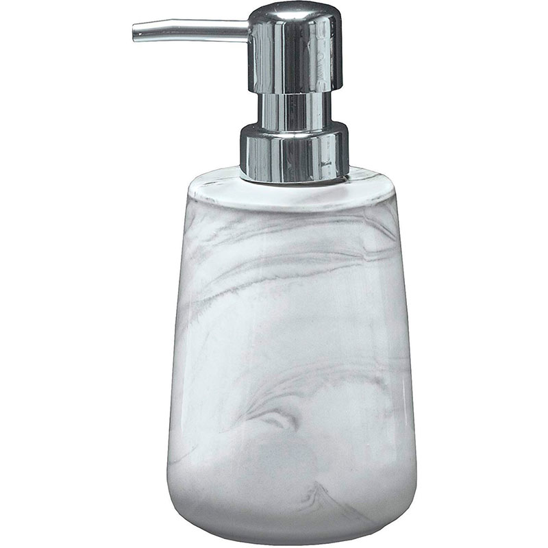 кастрюля bekker silver marble bk 3816 6 л серый Дозатор для жидкого мыла Kleine Wolke Marble