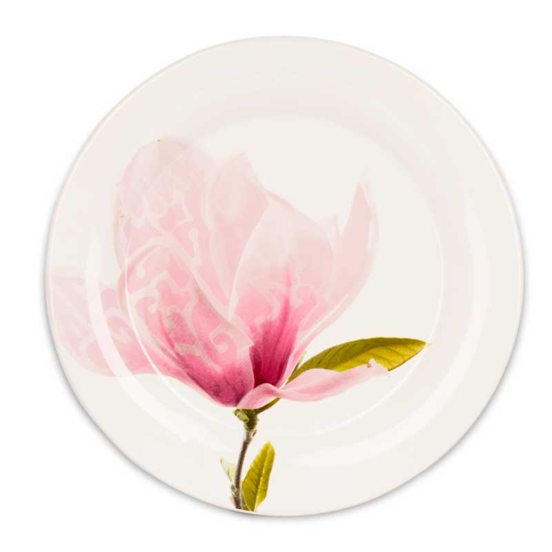 Тарелка суповая Ceramiche Viva Magnolia 24см Ceramiche Viva T01_05058, цвет белый