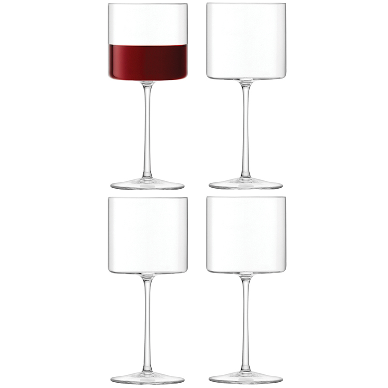 Набор из 4 бокалов для красного вина Otis 310 мл подставка для вина и четырех бокалов 18×18×2 см