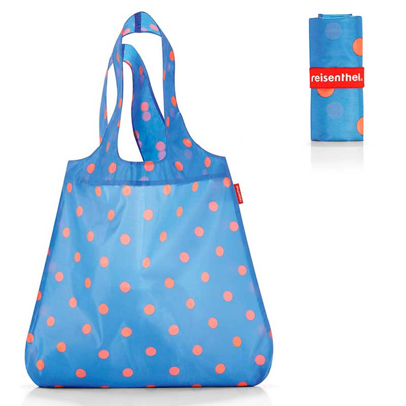 

Сумка складная Reisenthel Mini maxi shopper azure dots AT4058, Многоцветие