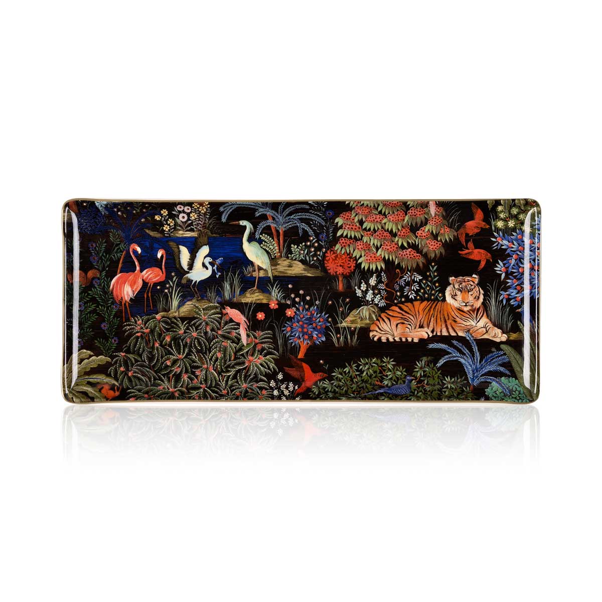 Блюдо прямоугольное Gien Le Jardin Du Palais 36x155см 21940₽