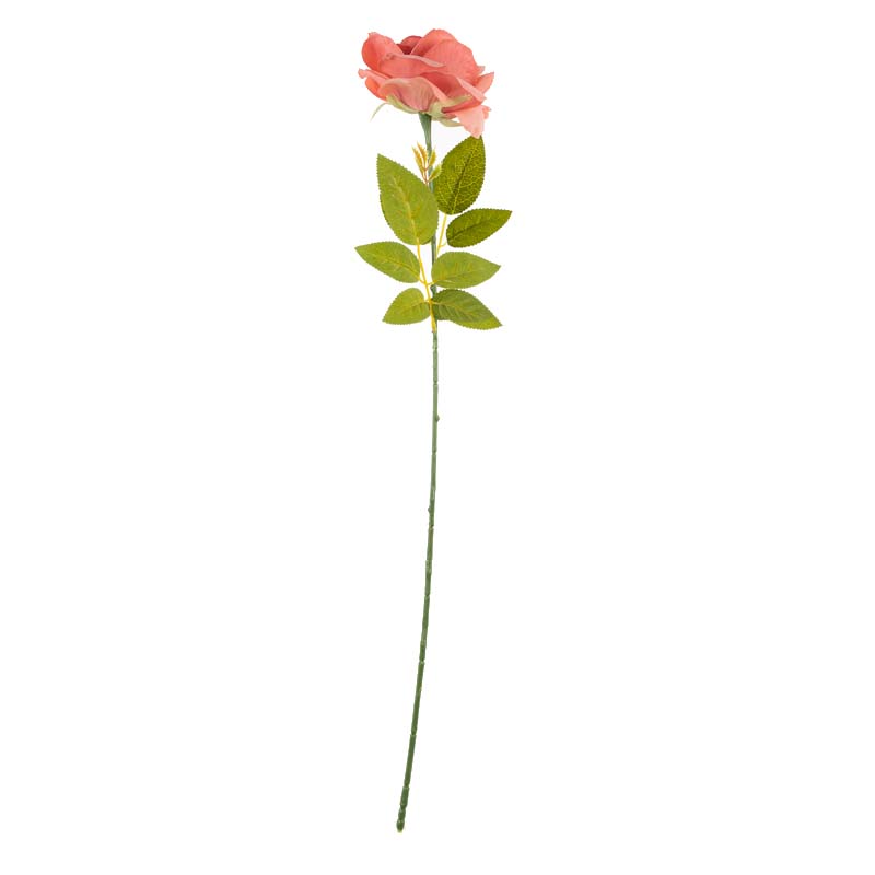 Цветы искусственные FloDecor Роза 62см, цвет розовый FloDecor RDU6110/1pink