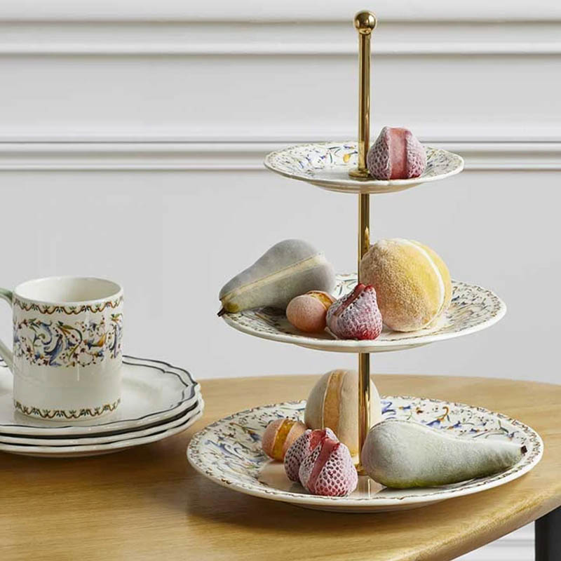 Этажерка Gien Toscana 3 яруса 749609 Золотистый, фото 2