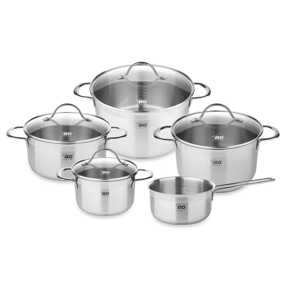 

Набор кастрюль Elo Top Collection 9 предметов