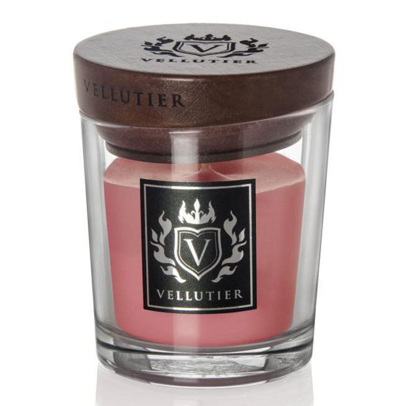 Свеча ароматическая Vellutier Succulent Pink Grapefruit 90гр чай kantaria клубника 20 пирамидок 50 г