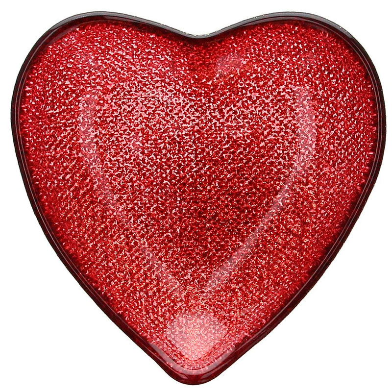 Блюдо-сердце Andrea Fontebasso Galassia Heart 14см Andrea Fontebasso GL5VT382445