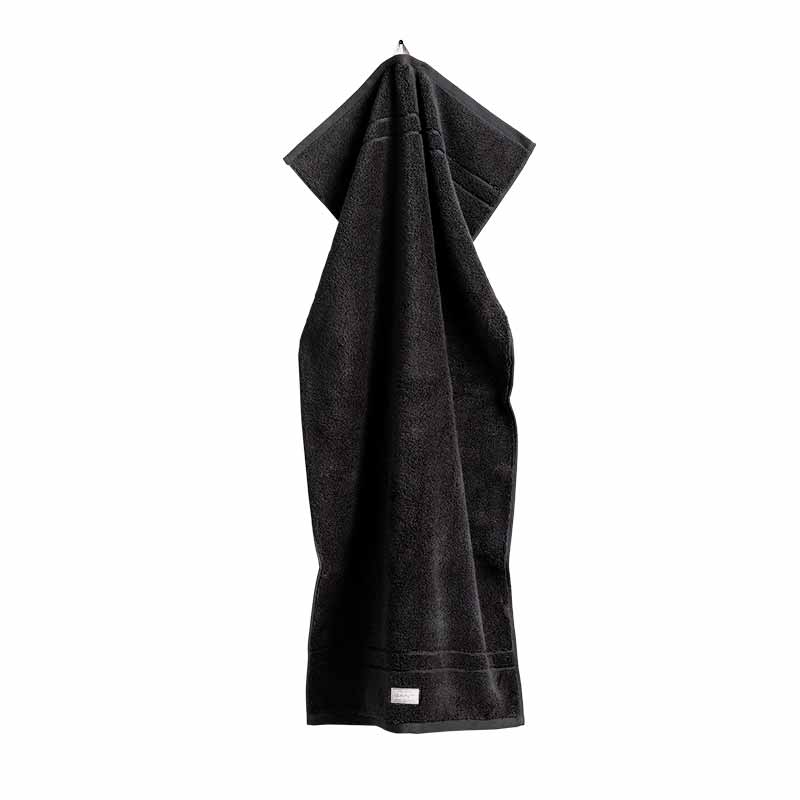 

Полотенце махровое Gant Home Organic Premium 30x50см, цвет антрацит, Серый