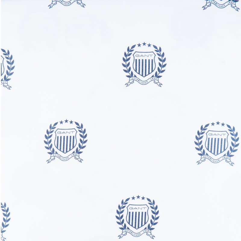 Наволочка Gant Home Crest 50x70см, цвет белый, синий Gant Home 851020701/162/050070 851020701/162/050070 - фото 2